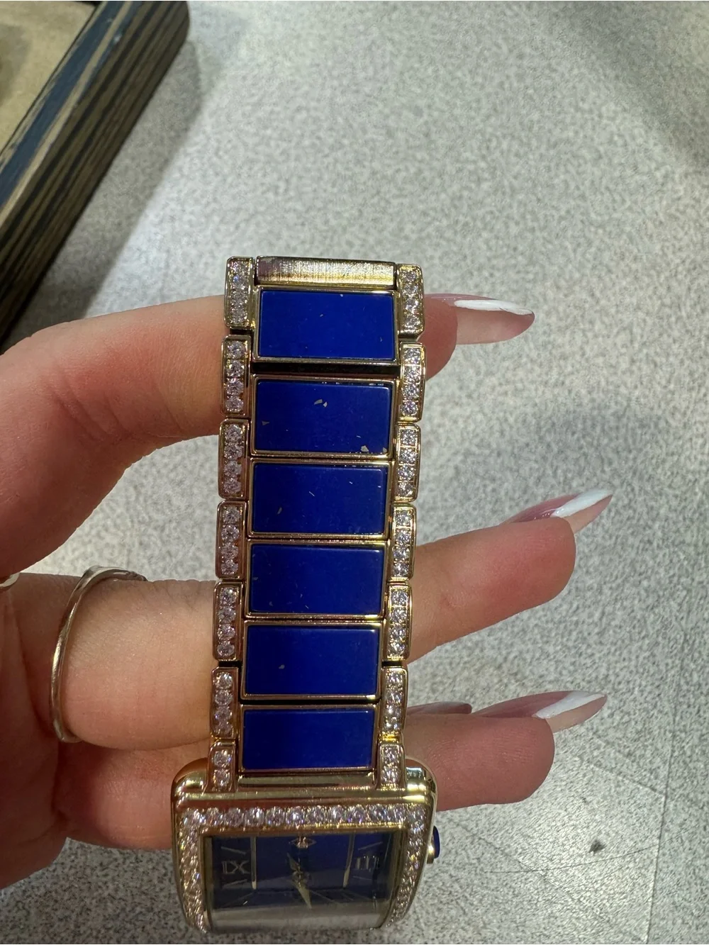 Rarities by Carol Brodie Goldtone Bracelet Watch